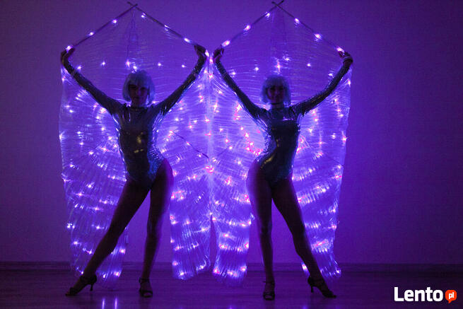 Pokaz SAMBA\ LED SHOW\ PIN UP\ GREAT GATSBY\ TANIEC BRZUCHA