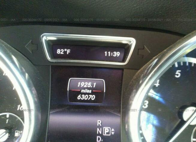 Mercedes GL 450 2015, 3.0L, 4x4, po gradobiciu