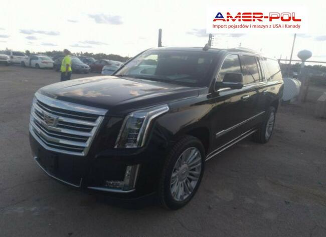 Cadillac Escalade 2017, 6.2L, 4x4, ESV PLATINUM, od ubezpieczalni