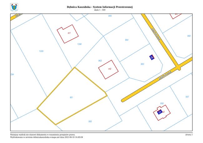 Działka Dębnica Kaszubska
