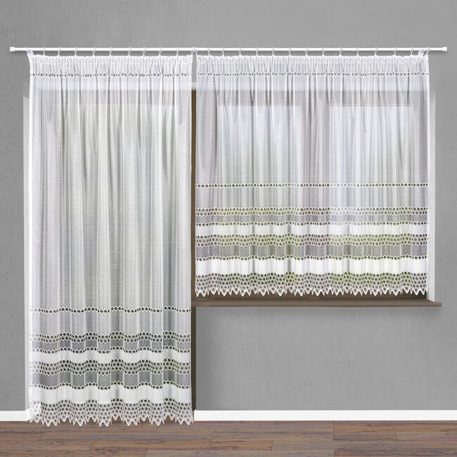 Firanki na okno balkonowe, balkon, taras, szycie firan, firany