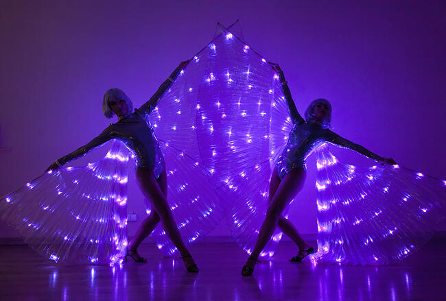 LED SHOW Pokaz tańca TANIEC