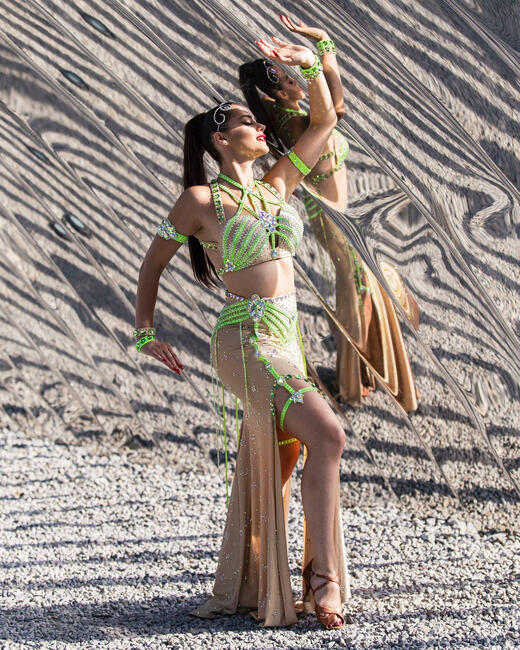 Pokaz TANIEC BRZUCHA show belly dance pokaz tańca brzucha