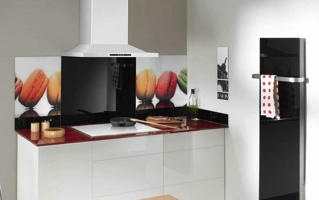 Szklarz, lacobel, panele szklane z grafiką, lustro, kabina