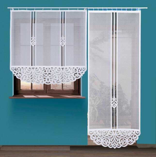 Firanki na okno balkonowe, balkon, taras, szycie firan, firany