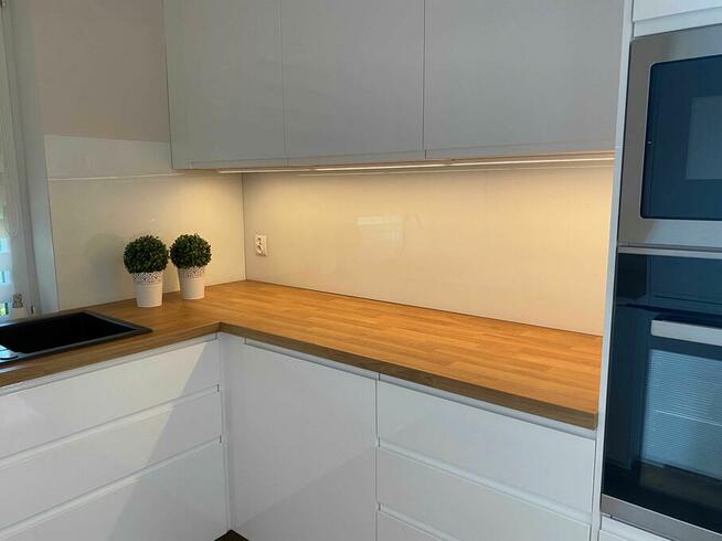 Szklarz, lacobel, panele szklane z grafiką, lustro, kabina