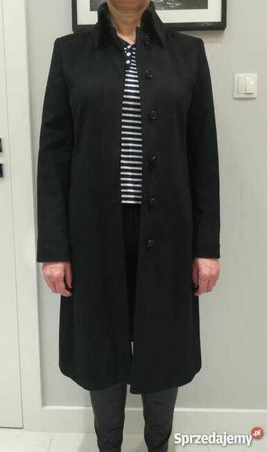 CARACTERE płaszcz damski dyplomatka miękka wełniany, r.38 M