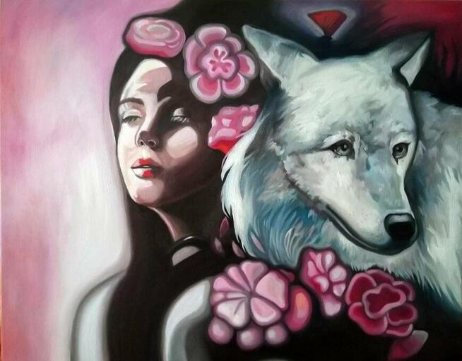 Maluje obrazy na zlecenie