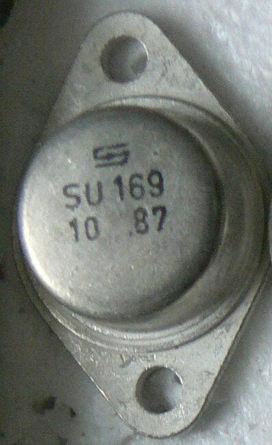 Tranzystory SU 160, SU 161, SU 169