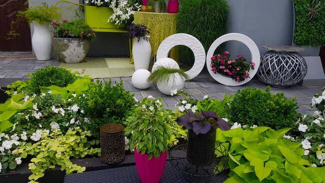 Kule ogrodowe ozdobne betonowe