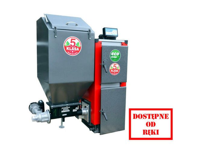 Kocioł piec kotły podajnik EKOGROSZEK 7kW OD RĘKI! 5klasa