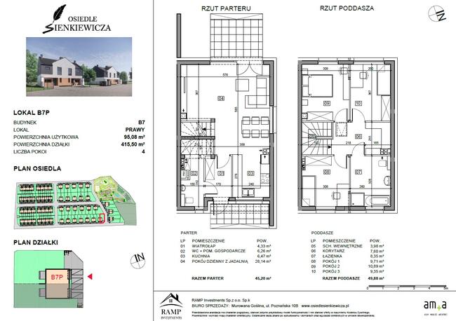 DOM Z PARKIEM W CENIE MIESZKANIA - podwyższony standard