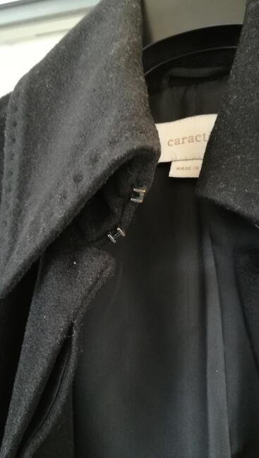 CARACTERE płaszcz damski dyplomatka miękka wełniany, r.38 M