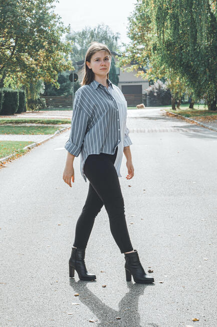 bluzka koszulowa damska