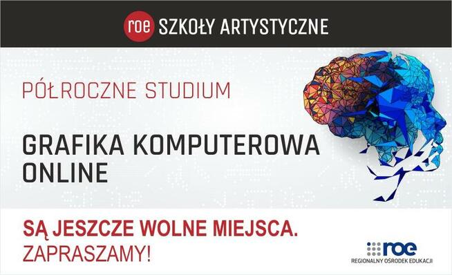 GRAFIKA KOMPUTEROWA Online - Półroczne Studium