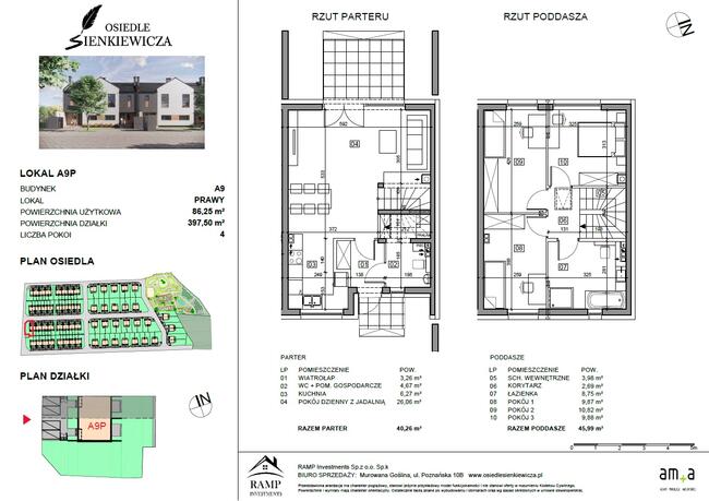 DOM Z PARKIEM W CENIE MIESZKANIA - podwyższony standard