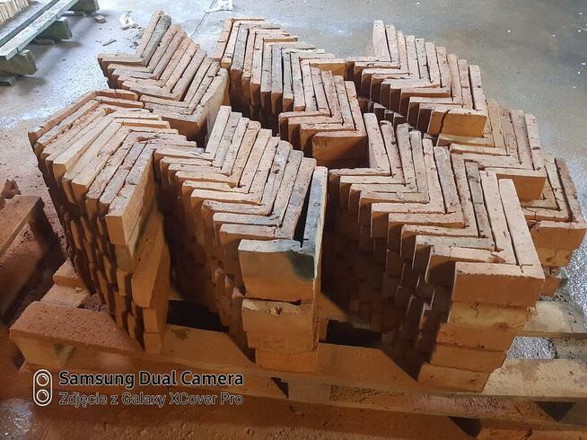 NAROŻNIKI Z CEGŁY kątowniki Stara cegła cięta LICO WYSYŁKA