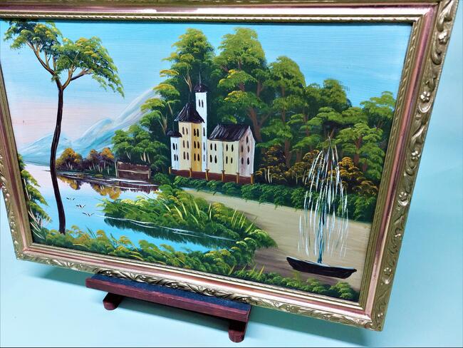 Sprzedam Okazały Austriacki Obraz Olejny lata 20-te /30-te