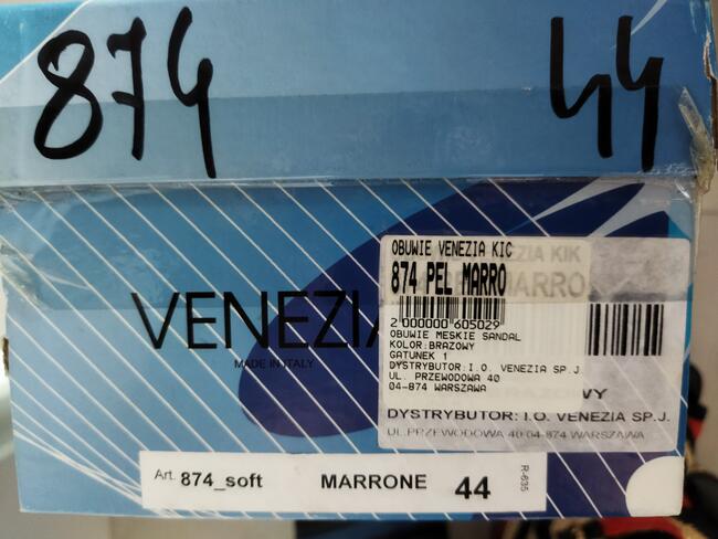 Venezia sandały - rozmiar 44 - 2 pary