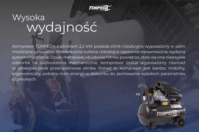 kompresor sprężarka 10bar 50l dwa tłoki dwutłokowy