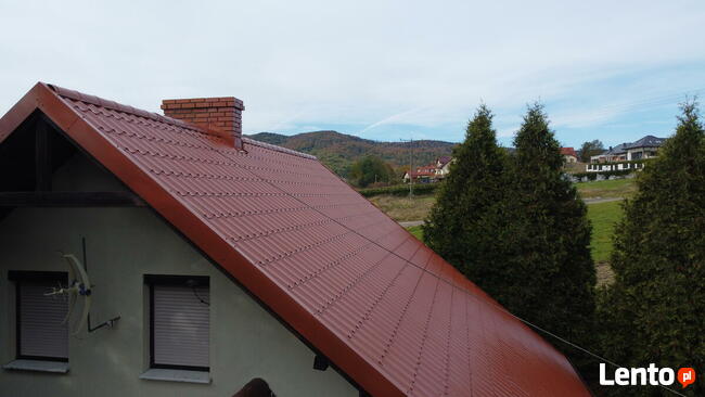 Malowanie dachów, zabezpieczenia P.poż konstrukcji