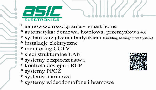 Usługi elektryczne - elektryka, automatyka