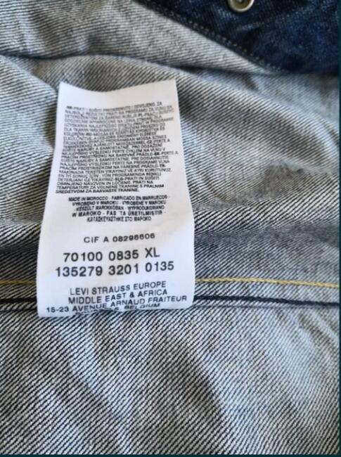Kurtka jeansowa Levis orginał