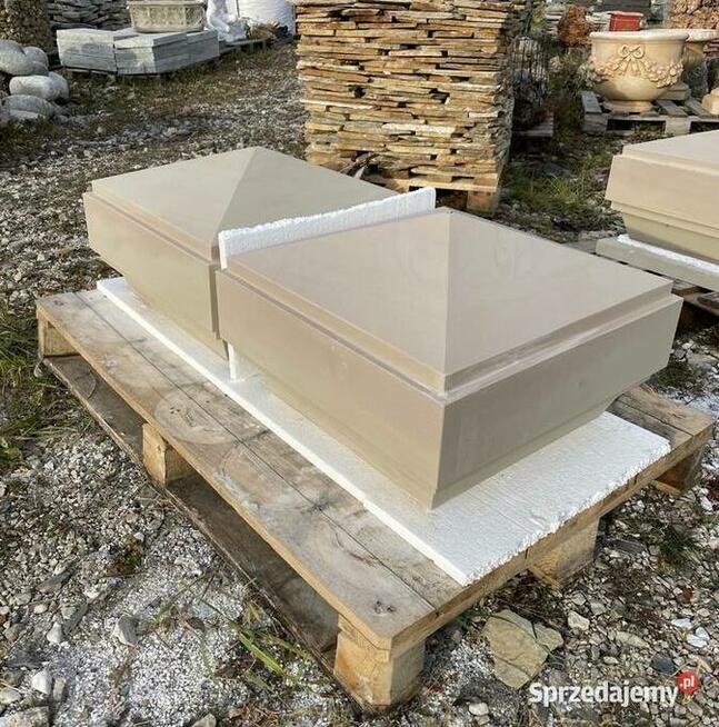 CZAPKI PŁYTY POD WYMIAR z Żółtego Białego Piaskowca Warszawa