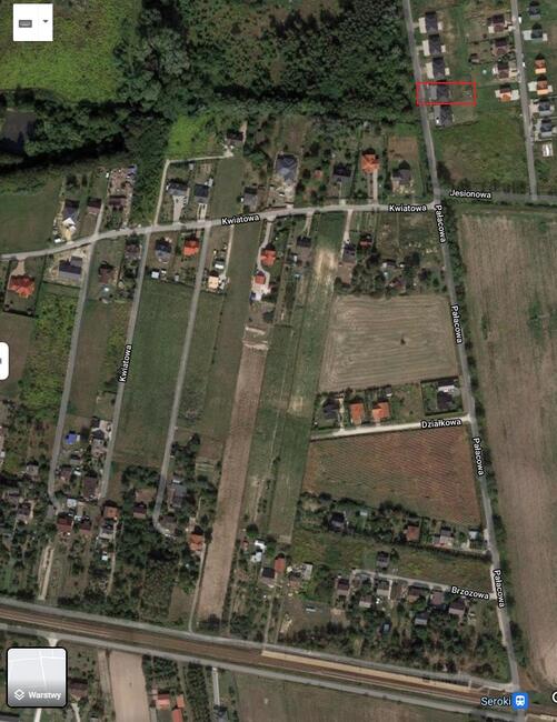 Dom w Seroki Parcela gm. Teresin