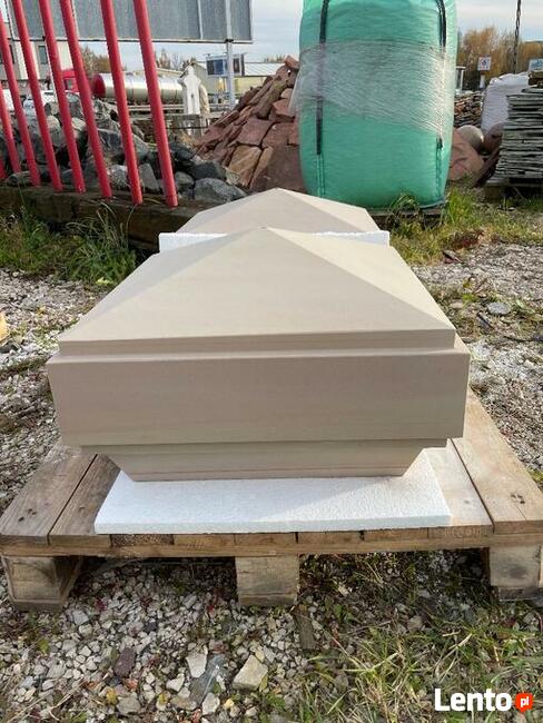 SCHODY Z PIASKOWCA Płyty Parapety Biały Konstancin