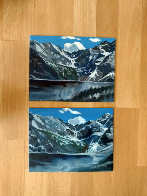 Sprzedam obraz, Morskie oko Tatry
