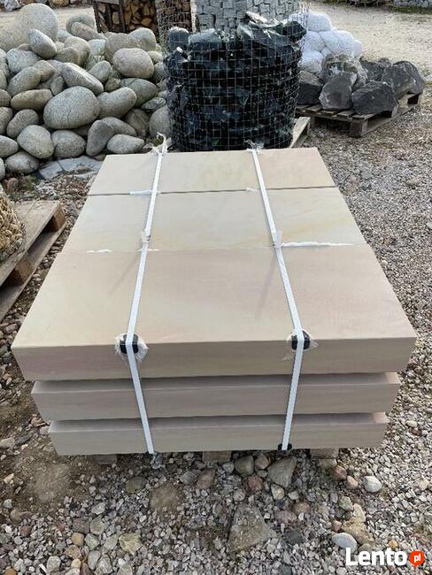 SCHODY Z PIASKOWCA Płyty Parapety Biały Konstancin