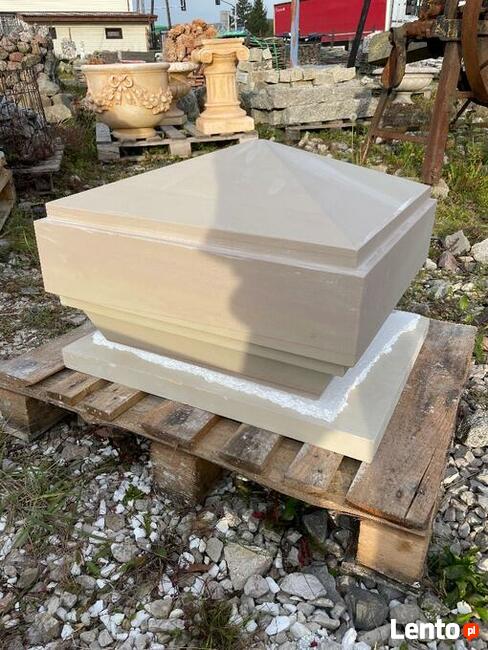 SCHODY Z PIASKOWCA Płyty Parapety Biały Konstancin