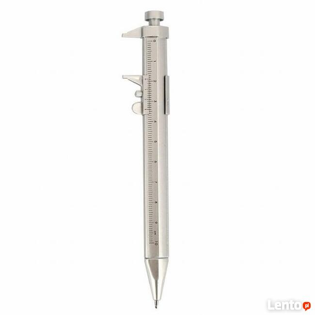 Suwmiarka+Długopis w jednym z żelowym wkładem