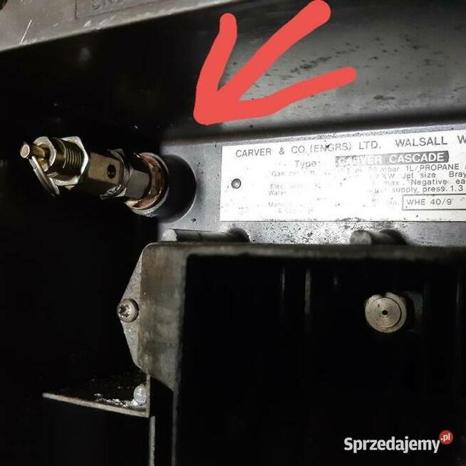 Carver Cascade Truma bojler boiler terma zawór bezpieczeństw