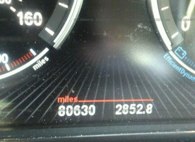 BMW 528 2016, 2.0L, po gradobiciu