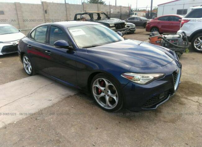 Alfa Romeo Giulia 2019, 2.0L, TI SPORT, po kradzieży