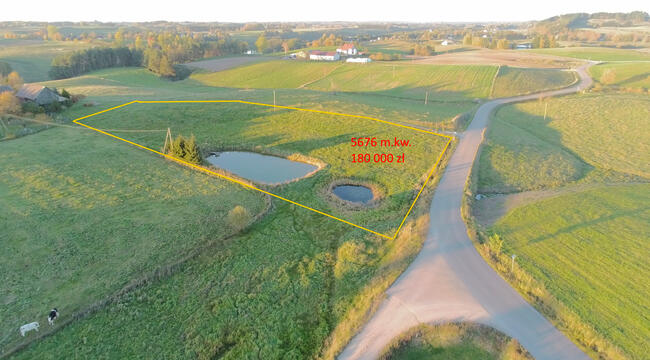 Działki w pobliżu jeziora Szelment, Leszczewo gm Jeleniewo