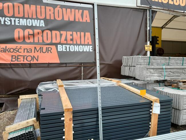 Słupek metalowy do siatki leśnej 200 cm + zaczepy