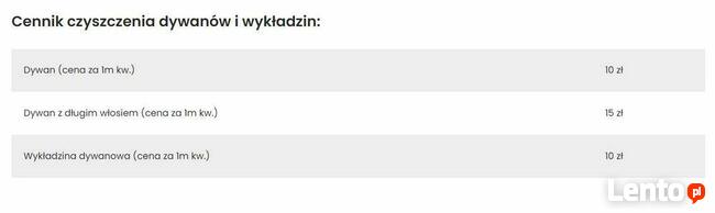 Pranie Tapicerki Samochodowej Czyszczenie dywanów Kanapy Sof