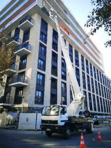 Podnośnik koszowy Zwyżka 20,25,30,35,42m Usługi