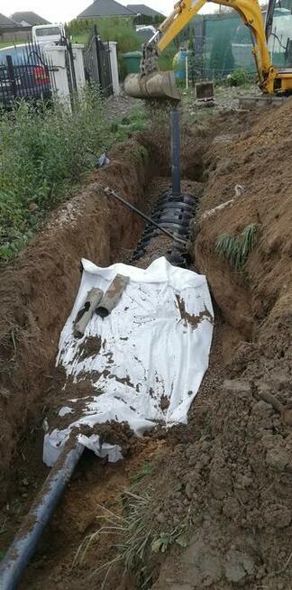 Minikoparka, wykopy,koparka, usługi