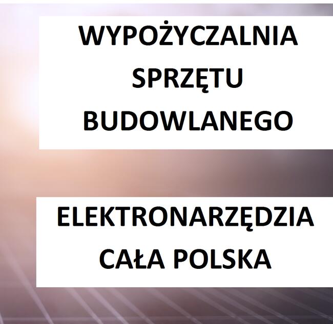 Elektronarzędzia w dobrej cenie Cała Polska od 60 zł