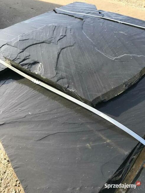 CZARNY ŁUPEK na Taras Schody Elewację Płyty Deptakowe Łazy