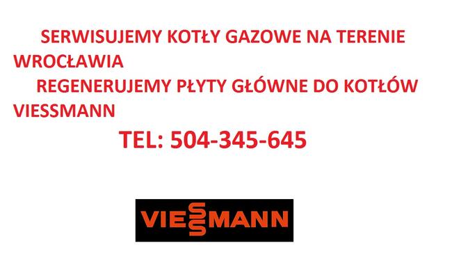 Viessmann - naprawa płyt głównych, sterowników kotłów gazowy