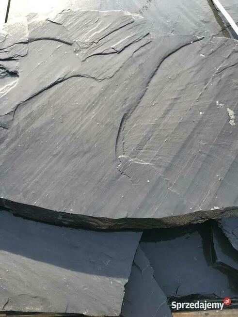 CZARNY ŁUPEK na Taras Schody Elewację Płyty Deptakowe Łazy