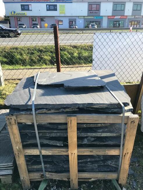 Czarny Kamień Płyty Deptakowe na Taras Łupek Grys Legionowo