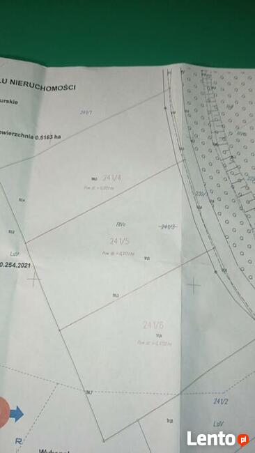 Działka budowlana.Mazury