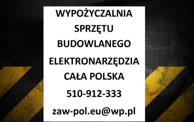 Wynajem elektronarzędzi Cała Polska