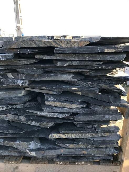 Czarny Kamień Płyty Deptakowe na Taras Łupek Grys Legionowo